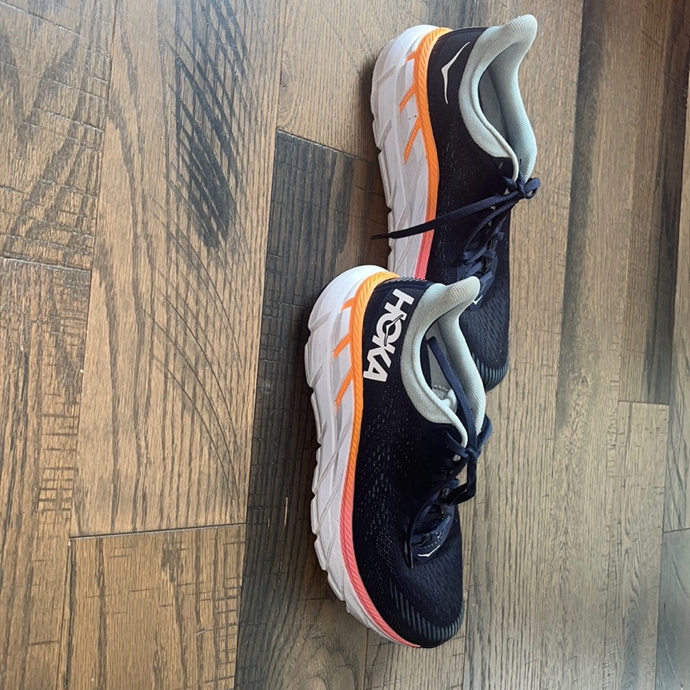 Hoka Navy running shoes